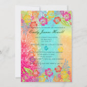 PixDezine Hawaiian Shaved Ice, 2011 Abschlüsse Einladung (Rückseite)