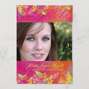 PixDezine Hawaiian Shaved Ice, 2011 Abschlüsse Einladung