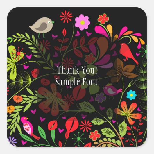 PixDezine-Retrostruktur/DIY-Hintergrundfarbe Quadratischer Aufkleber (Vorderseite)