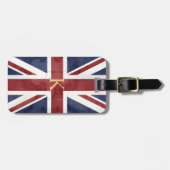 PIXDEZINE UNION JACK + DIY MONOGRAM GEPÄCKANHÄNGER (Vorderseite horizontal)