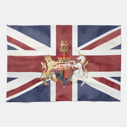 PIXDEZINE UNION JACK UND INSIGNIA GESCHIRRTUCH (Horizontal)