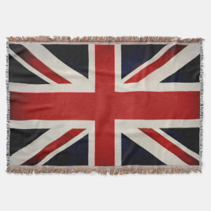 PixDezine Union Jack/Vintage Farbe Decke