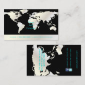 PixDezine - Weltweite Visitenkarte (Vorne/Hinten)