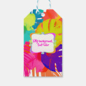 PIXDEZINEN BALI KAI, TROPISCHE BLUME+FOLIAGE GESCHENKANHÄNGER (Vorderseite)