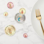 PIXDEZINEN IMITATE FOIL+ALOHA PINEAPPLES KONFETTI (Gruppe)