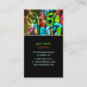 PixDezines 123, CPA/Farbstoffe Visitenkarte (Rückseite)