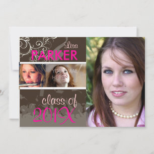 PixDezines 2011 Abschlussfeier/Foto/Kappe+Roben Einladung