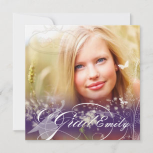 PixDezines 2012 Grad Foto+Düstern Einladung