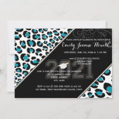PixDezines 2014 Grads, Leopardenfarben Einladung (Rückseite)