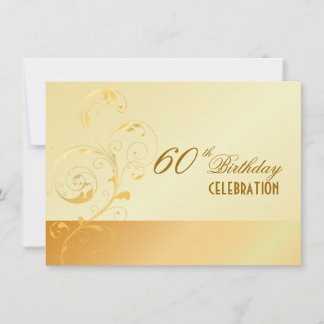 PixDezines 60 Geburtstag/filigrane/DIY Ihre Verans Einladung