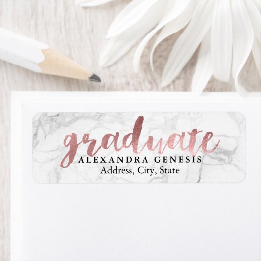 PixDezines Abschluss/Rose Gold Script Schriftart (Insitu)