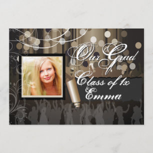 PixDezines Abschluss/Tanzsaal/Zigarre Einladung