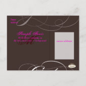 PixDezines-Abschluss | Wirbel/DIY-Farben+Schriftar Ankündigungspostkarte (Rückseite)