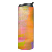 PixDezines Abstrakt/Imitate Gold Thermosbecher (Nach links gedreht)