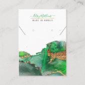 PixDezines Abstrakte Galaxie-Schmuck Visitenkarte (Vorderseite)