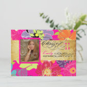 PixDezines Alegre 2011 Abschluss Einladung (Stehend Vorderseite)