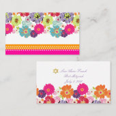 PixDezines Alegre/Mitzvah-Platzkarten Platzkarte (Vorne/Hinten)