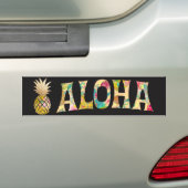 PixDezines Aloha Ananas Autoaufkleber (Auf Auto)