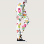 PixDezines Aloha Ananas/DIY Bckgrnd Color Leggings (Rechts)