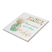 PixDezines Aloha Ananas/DIY Hintergrund Fliese (Seite)