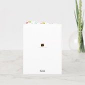 PixDezines Aloha Ananas/DIY Hintergrund Karte (Rückseite)