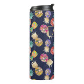 PixDezines Aloha Ananas/DIY Hintergrund Thermosbecher (Nach links gedreht)