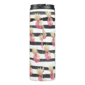 PixDezines Aloha Ananas/Heissrosa+Imitate GOld Thermosbecher (Rückseite)