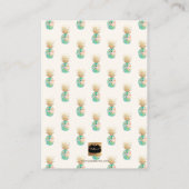 PixDezines Aloha Hawaiian Ananas/Platzkarten Platzkarte (Rückseite)