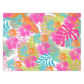 PixDezines Aloha Hibiskus/DIY Hintergrundfarbe Tischdecke (Vorderseite (Horizontal))