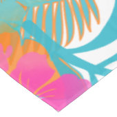 PixDezines Aloha Hibiskus/DIY Hintergrundfarbe Tischdecke (Schrägansicht)