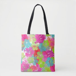 PixDezines Aloha Hibiskus/Regenwald Foliage Tasche