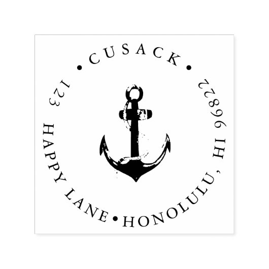 PixDezines Anchor mit Papst Permastempel (Design)