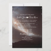 PixDezines Andromen Milky Way/NASA Space Einladung (Rückseite)