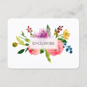 PixDezines Anleitungen für Mitzwa/Blumen-Aquarell Begleitkarte