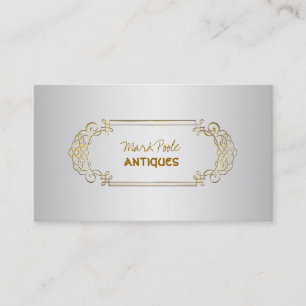 PixDezines - antike Rollen/Tagesfarbe Visitenkarte