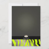 PixDezines Apfel Martini Junggeselinnen-Abschied Einladung (Rückseite)