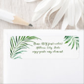 PixDezines Aquarellpalmenfronten, Grünflächen (Insitu)