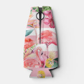 PixDezines Bachelorette Wochenende Pink Flamingos Flaschenkühler (Rückseite)