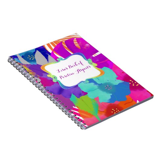 PixDezines bali kai/Buch der positiven Aspekte Notizblock (Rechte Seite)