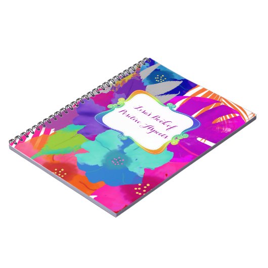 PixDezines bali kai/Buch der positiven Aspekte Notizblock (Linke Seite)