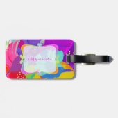 PixDezines bali kai/DIY Hintergrund Gepäckanhänger (Rückseite horizontal)