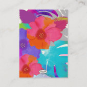 PixDezines bali kai/DIY Hintergrund+Schriftart Visitenkarte (Rückseite)