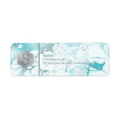 PixDezines Bar Mitzvah Honeycomb+Blue Marmor (Vorne)