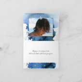 PixDezines Bar Mitzvah thank you/watercolor Dankeskarte (Innenseite)