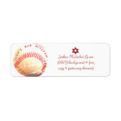 ✡ PixDezines Baseball Bar Mitzvah (Vorne)