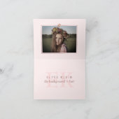 PixDezines Bat Mitzvah/Danke/DIY Farbe Dankeskarte (Innenseite)