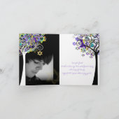 PixDezines Baum des Lebens/danke/DIYbackground Dankeskarte (Innenseite)