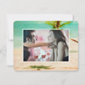 PixDezines Beach/Ocean/Palm Tree/Save the Date Save The Date (Rückseite)