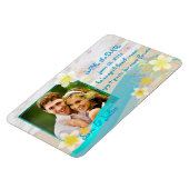 PixDezines Beach+Plumeria rett Datum/Farbe der DIY Magnet (Linke Seite)