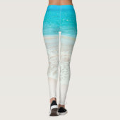 PixDezines Beach/Weißer Sand Leggings (Rückseite)